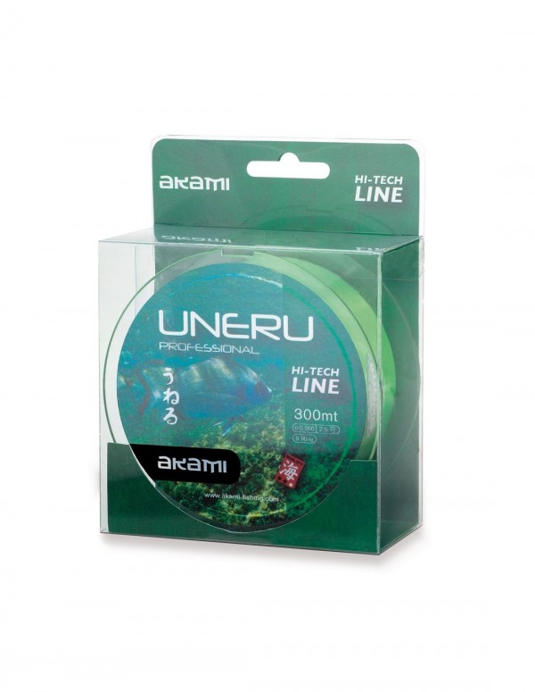 Akami Uneru Fluo green najlon